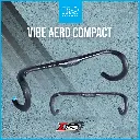 Handle Bar Road PRO Vibe Di2 Ready Aero Compact Carbon Internal Cable Routing