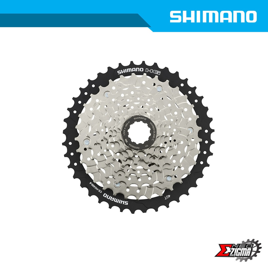 Cassette Sprocket MTB SHIMANO Acera CS-HG400-8 8-Spd 11-40T Ind. Pack ECSHG4008140