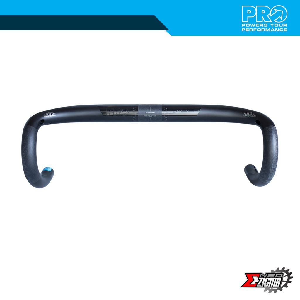 Handle Bar Road PRO Vibe Compact  Carbon 31.8x420mm Di2 Ready Internal Cable Routing PRHA0375