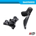 Disc Brake Assembly Road SHIMANO Ultegra Di2 BR/ST-R8170 12-Spd For 140mm J-Kit Hydraulic Rear Ind. Pack IR8170DRRDSC170E