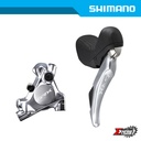 Disc Brake Assembly Gravel SHIMANO GRX BR/ST-RX820 12-Spd J-kit w/ Fin Rear Ind. Pack IRX8202DRRDSC170A