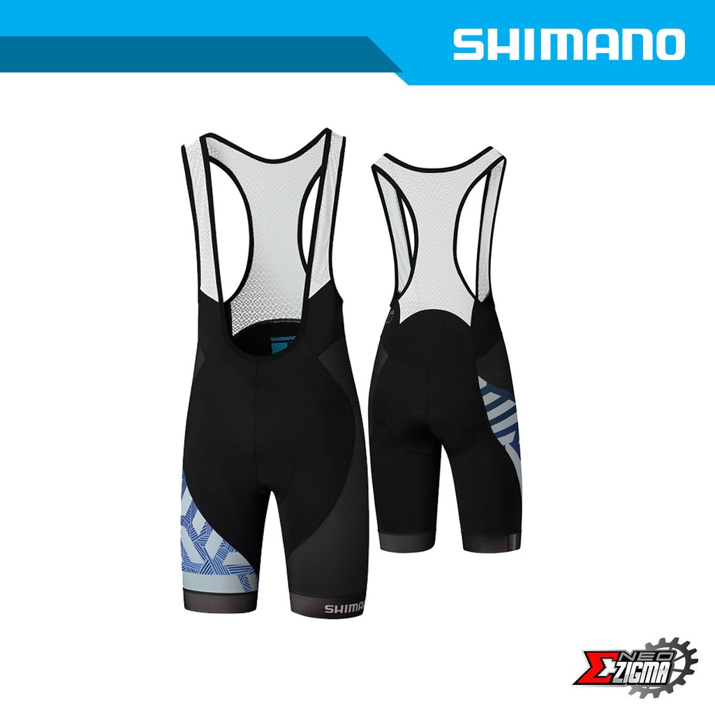 Cycling Bib Shorts Men SHIMANO Breakaway Printed