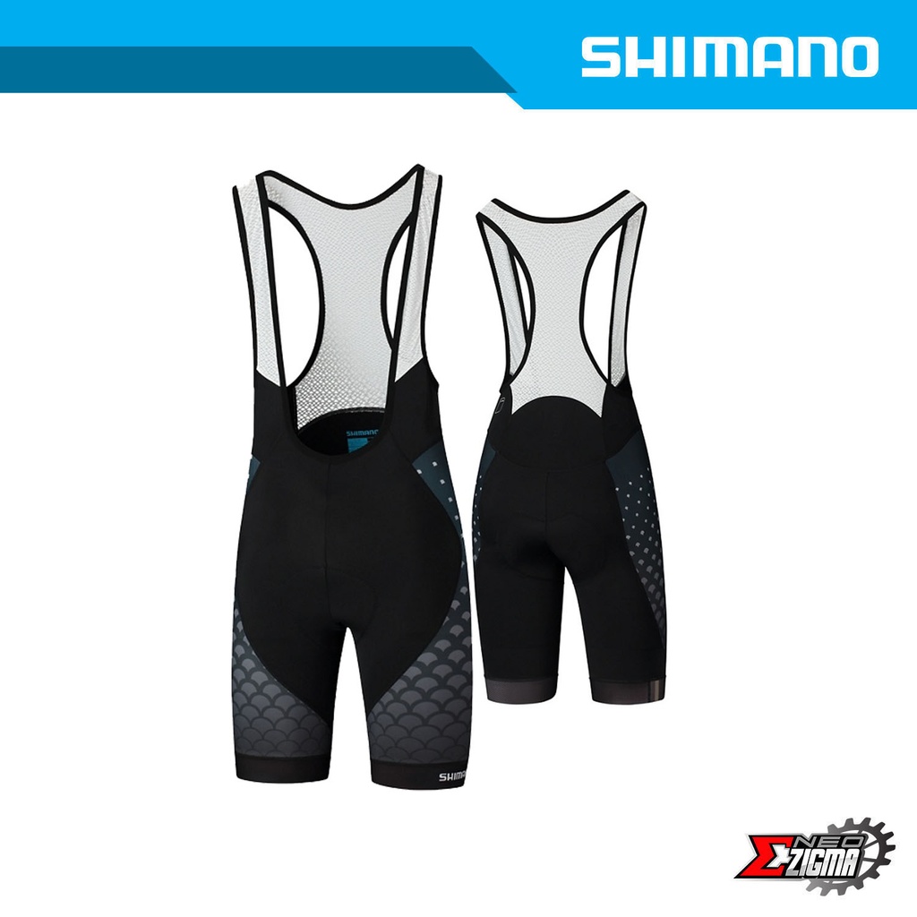 Cycling Bib Shorts Men SHIMANO Breakaway Printed