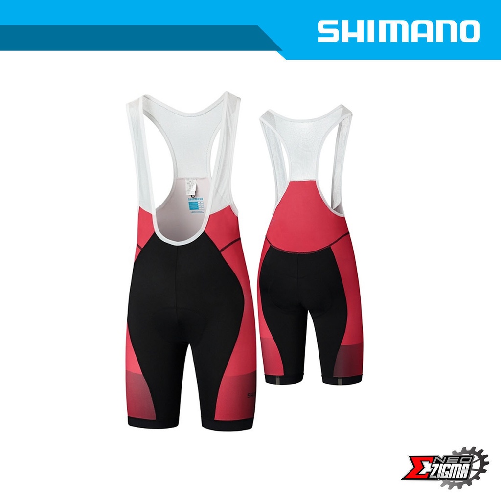 Cycling Bib Shorts Men SHIMANO SH Team Printed