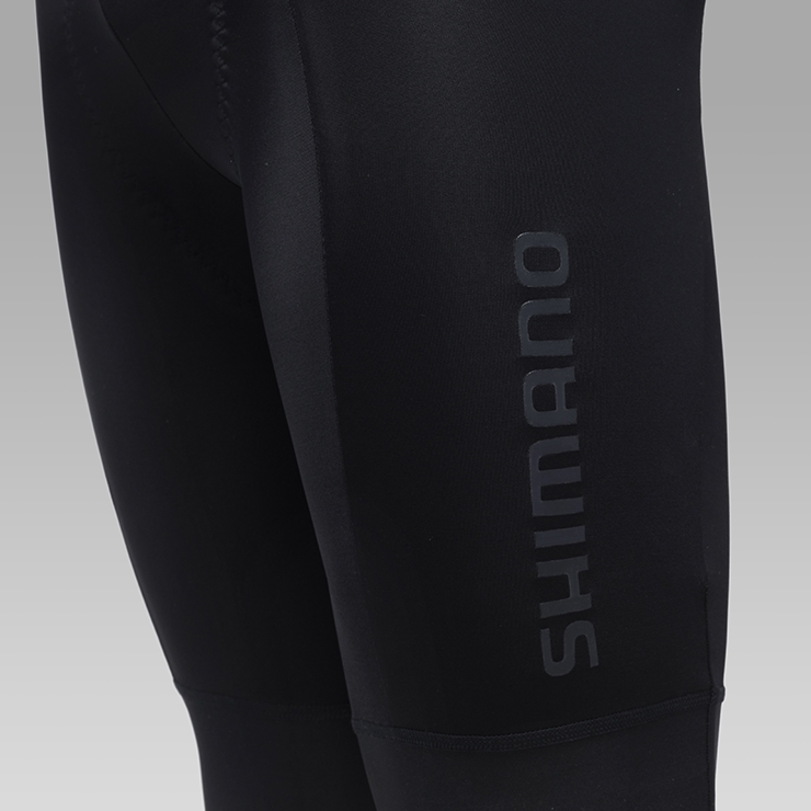 Cycling Bib Shorts Men SHIMANO Tenku Black