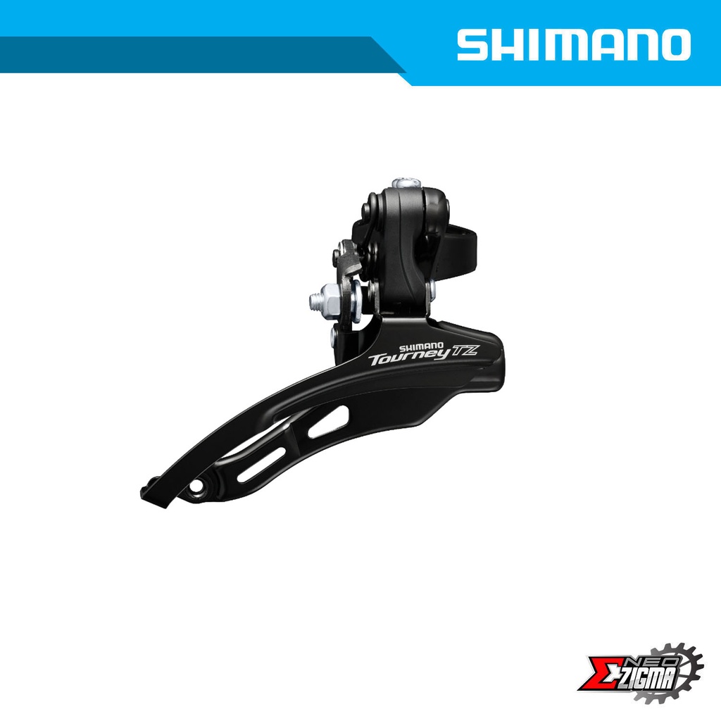 Front Derailleur MTB SHIMANO TZ FD-TZ510-DS6 31.8mm Down Swing Top Pull Ind. Pack EFDTZ510DSTM6