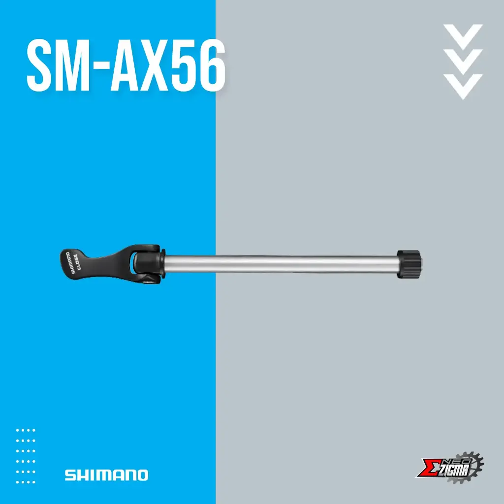 ﻿​Axle SHIMANO MTB-Others SM-AX56 12mmx142mm E-THRU ESMAX56A﻿