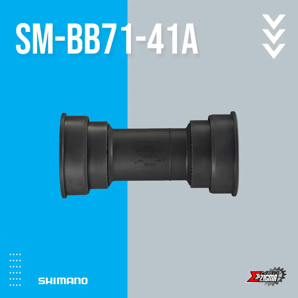 ﻿​B.B. Parts MTB SHIMANO Others SM-BB71-41A Press Fit Type Ind. Pack ISMBB7141A﻿