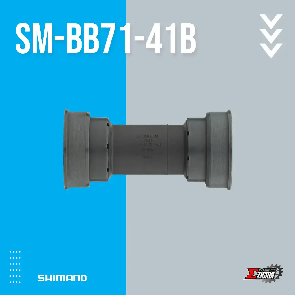 ﻿​B.B. Parts Road SHIMANO Others SM-BB71-41B Press Fit Type Ind. Pack ISMBB7141B﻿