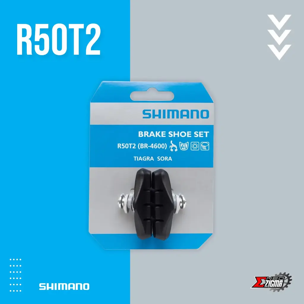 Brake Shoe Road SHIMANO Others R50T2 Y8JY98070 For Claris to Tiagra Ind. Pack