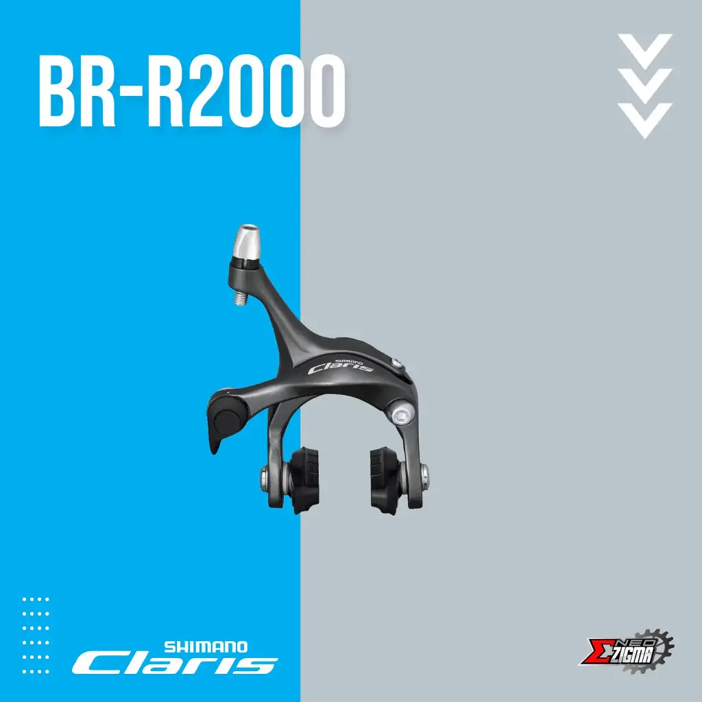 Caliper Brake Road SHIMANO Claris BR-R2000 Rear Ind. Pack EBRR2000AR87A
