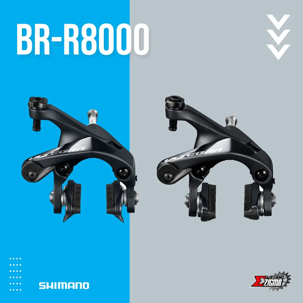 Caliper Brake Road SHIMANO Ultegra BR-R8000 F/R Ind. Pack IBRR8000A82