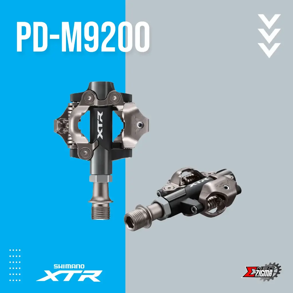 Pedal MTB SHIMANO XTR PD-M9200 SPD w/ Cleats Ind. Pack IPDM9200