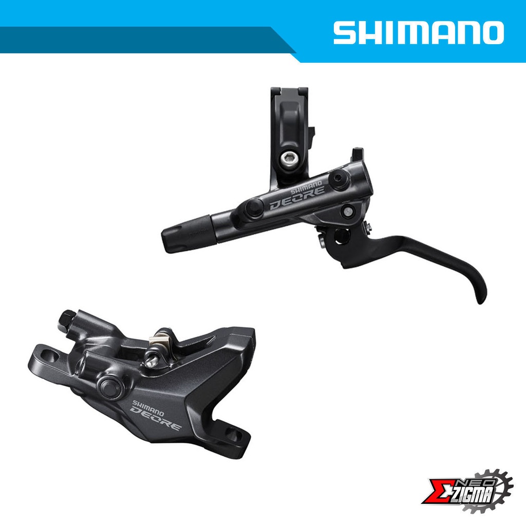 Disc Brake Assembly MTB SHIMANO Deore BR/BL-M6100 J-Kit Hydraulic Front Ind. Pack EM61001JLFPRA100