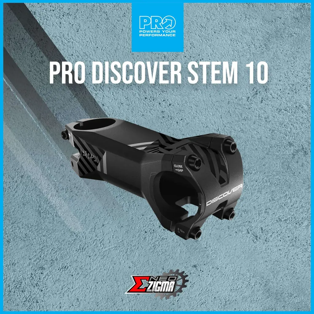 Handle Stem Gravel PRO Discover 31.8x90mm PRSS0628 +/- 10 Degree CNC