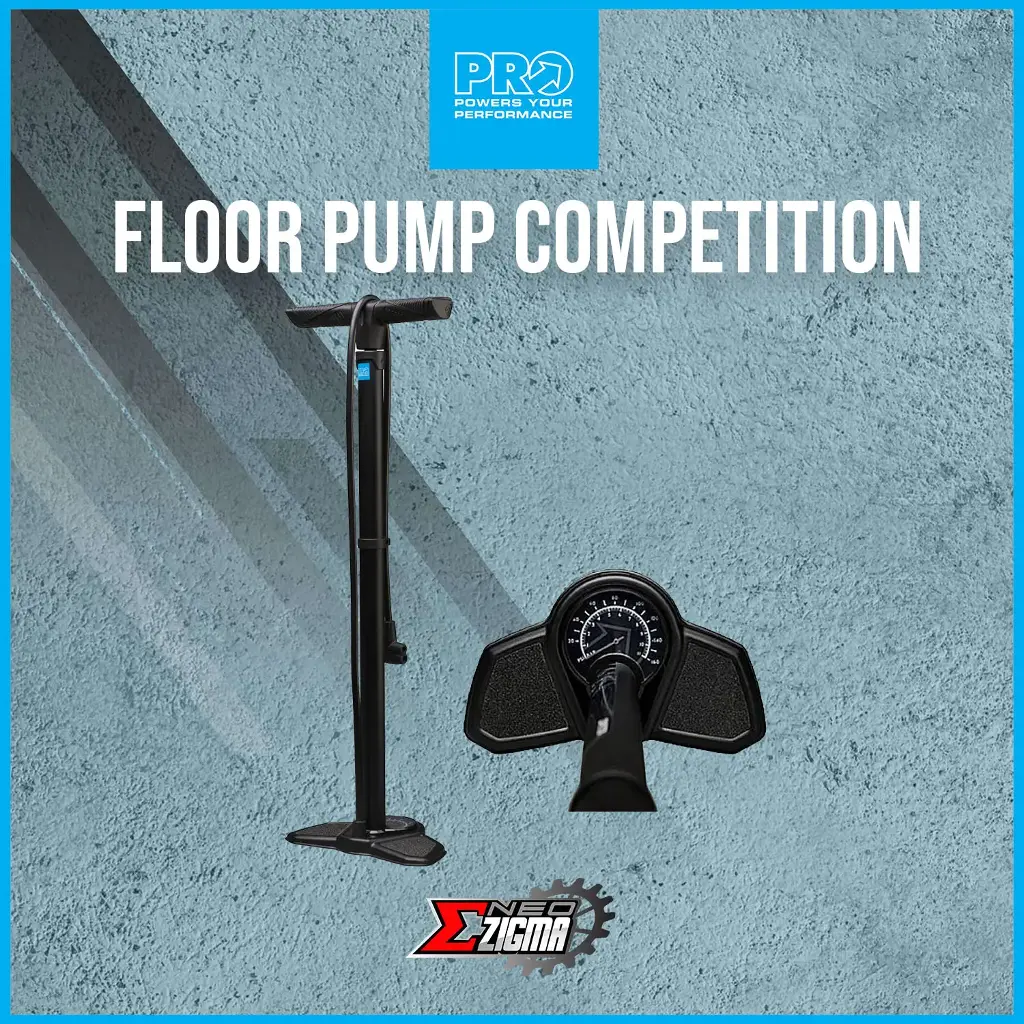 Floor Pump PRO Competition Steel Barrel PRPU0100