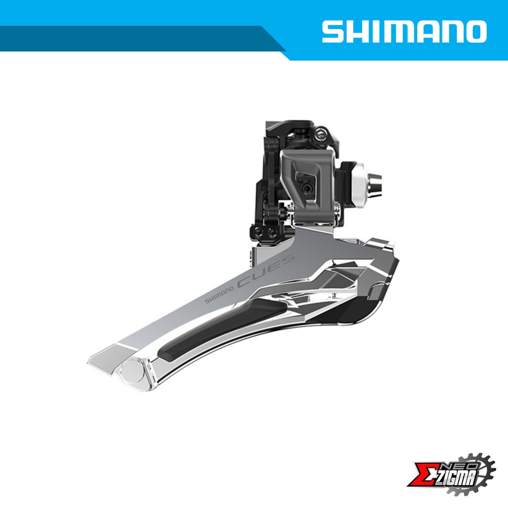 Front Derailleur Road/Gravel SHIMANO CUES FD-U6030 9/10-Spd EFDU6030F Down Swing, Down-Pull Brazed-on Type Ind. Pack