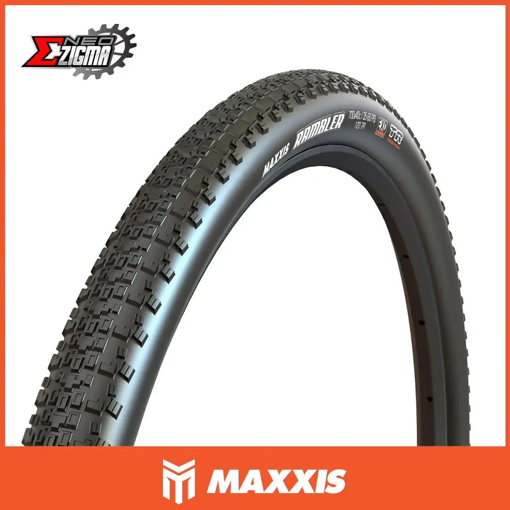 Tire Gravel MAXXIS Rambler M2018RU HYPR-X/EXO/TR Kevlar 700x45C ETB00577200 120TPI