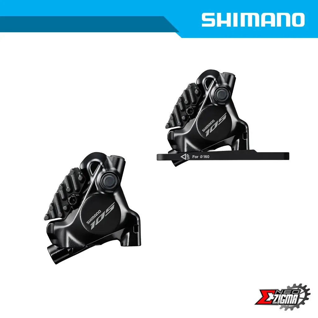 Disc Brake Road SHIMANO 105 BR-R7170 Hydraulic w/ Fin F/R
