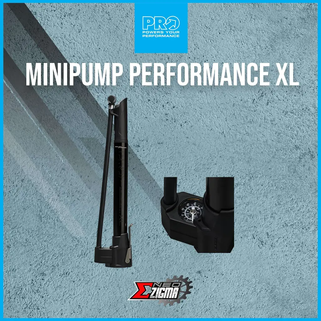 Mini Pump PRO Performance  XL Pop Out Gauge w/ Footpad PRPU0105