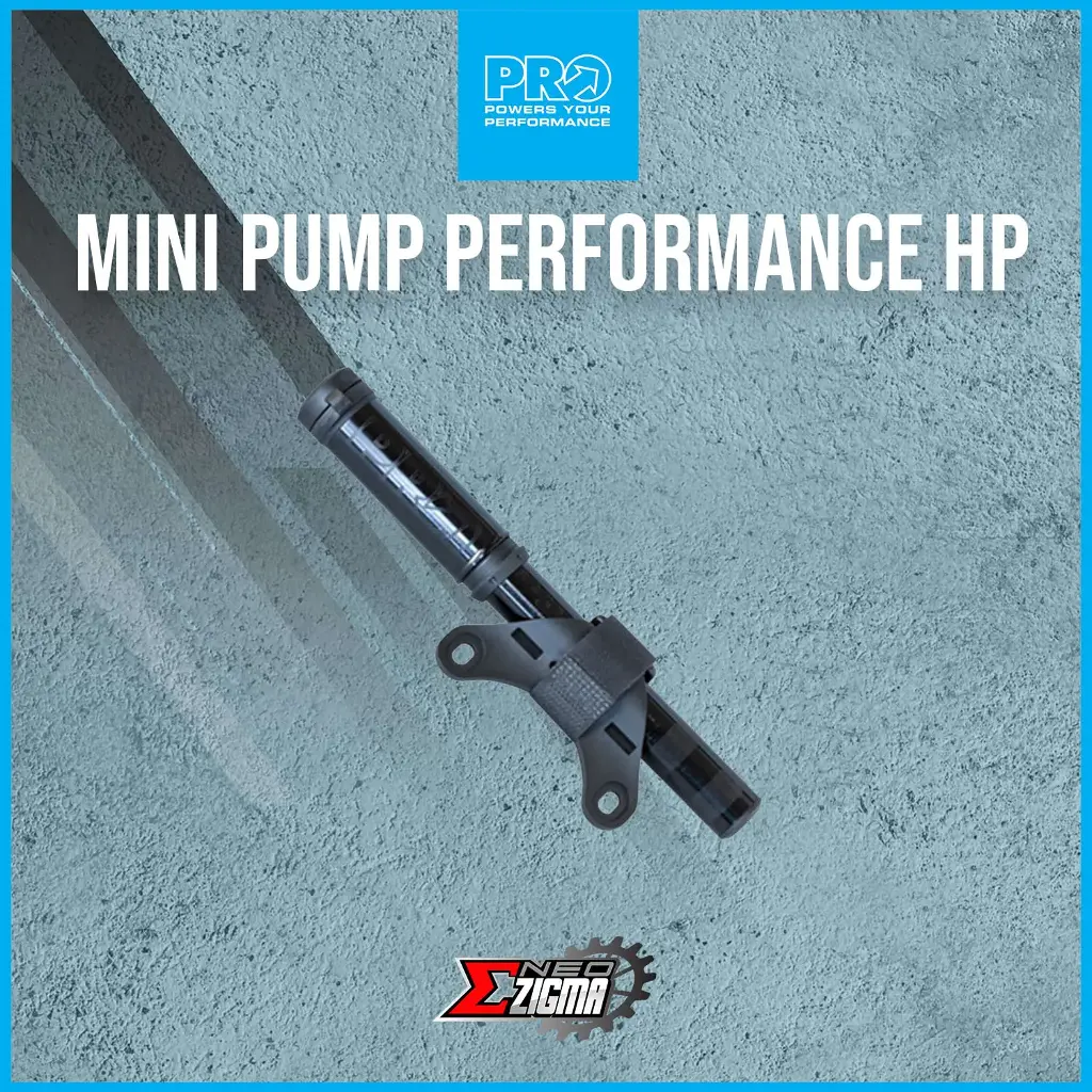 Mini Pump PRO Performance HP Alloy, High Pressure, Presta Valve PRPU0091