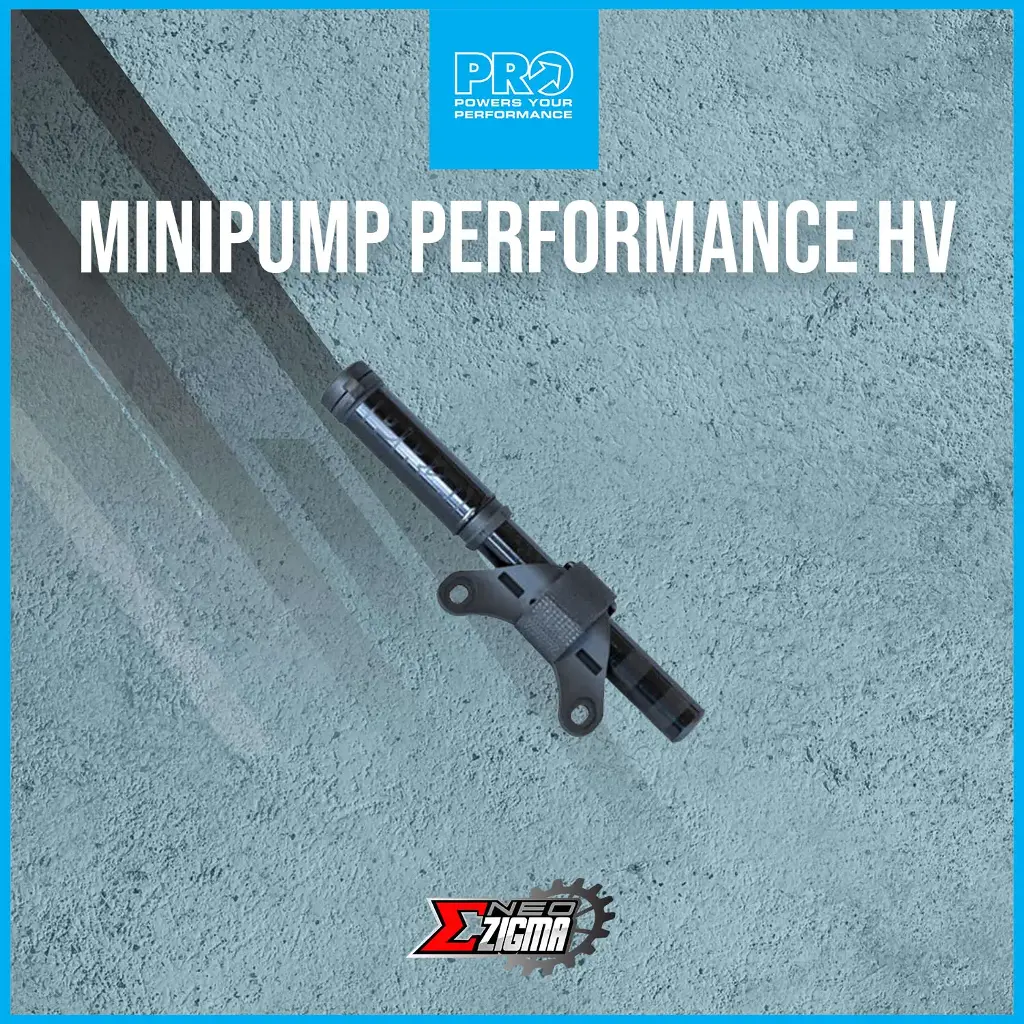 Mini Pump PRO Performance HV Alloy, High Pressure, Presta Valve PRPU0092