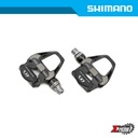 Pedal Road SHIMANO Dura-Ace PD-R9100 SPD SL Single Sided Long Axle w/ Cleats Ind. Pack IPDR9100E1