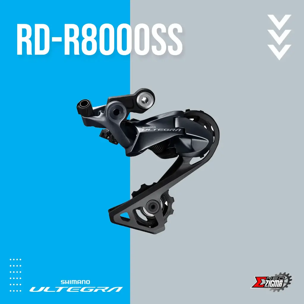 Rear Derailleur Road SHIMANO Ultegra RD-R8000SS 11-Spd Short Cage Ind. Pack IRDR8000SS
