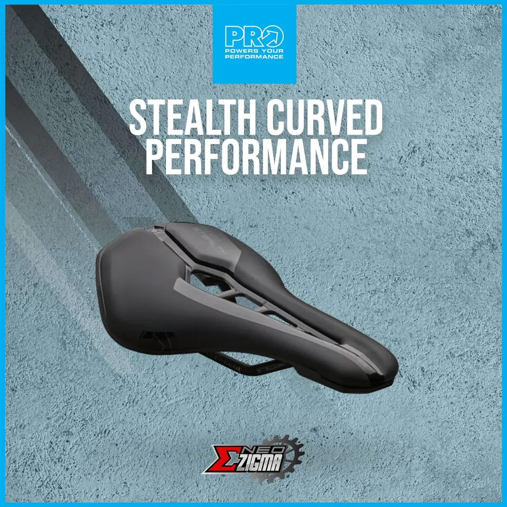Saddle Road PRO Stealth Curved Performance Stainless 142mm AF PRSA0354