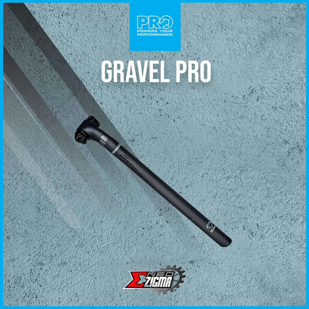 Seat Post Gravel PRO 31.6x400mmx20mm Offset PRSP0183