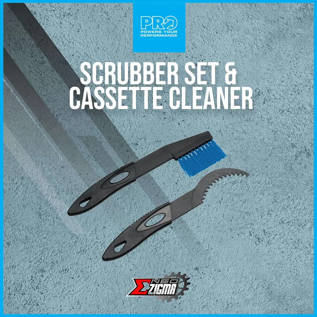 Service Parts Scrubber Set & Cassette Cleaner PRO PR100335