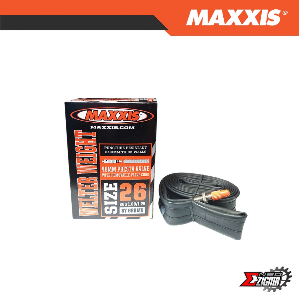 Tube 26x1.0-1.25 MAXXIS F/V 48mm EIB51709100