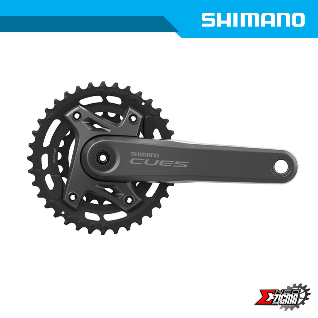 Chainwheel MTB SHIMANO CUES FC-U6000-2 w/o BB Parts Ind. Pack