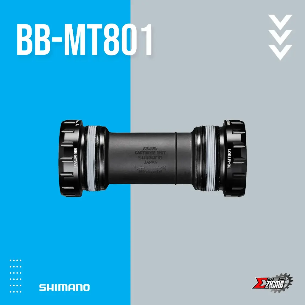﻿​B.B. Parts MTB SHIMANO XT BB-MT801 Ind. Pack IBBMT801B﻿