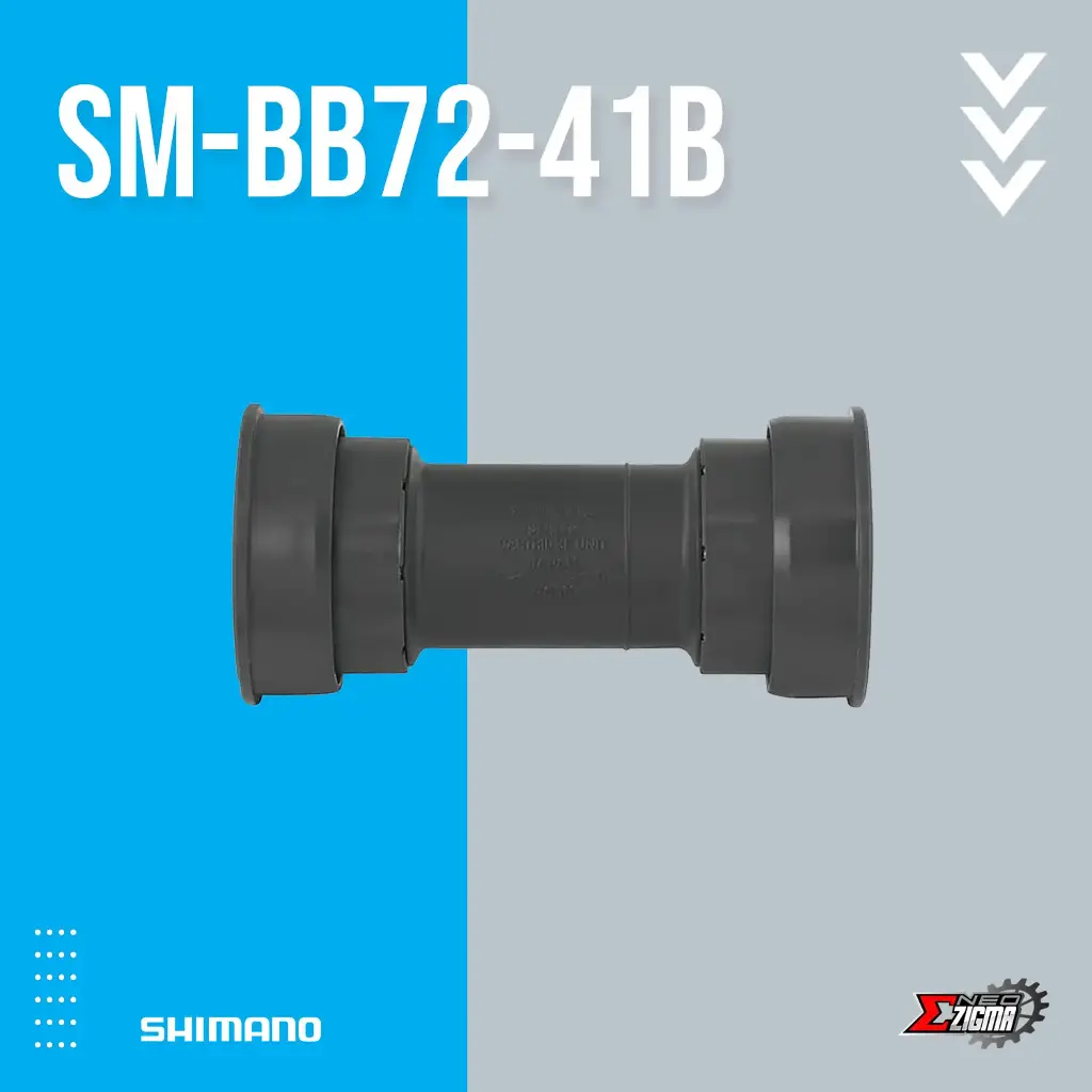 ﻿B.B. Parts Road SHIMANO Road-Others SM-BB72-41B Press Fit Type Ind. Pack ISMBB7241B﻿