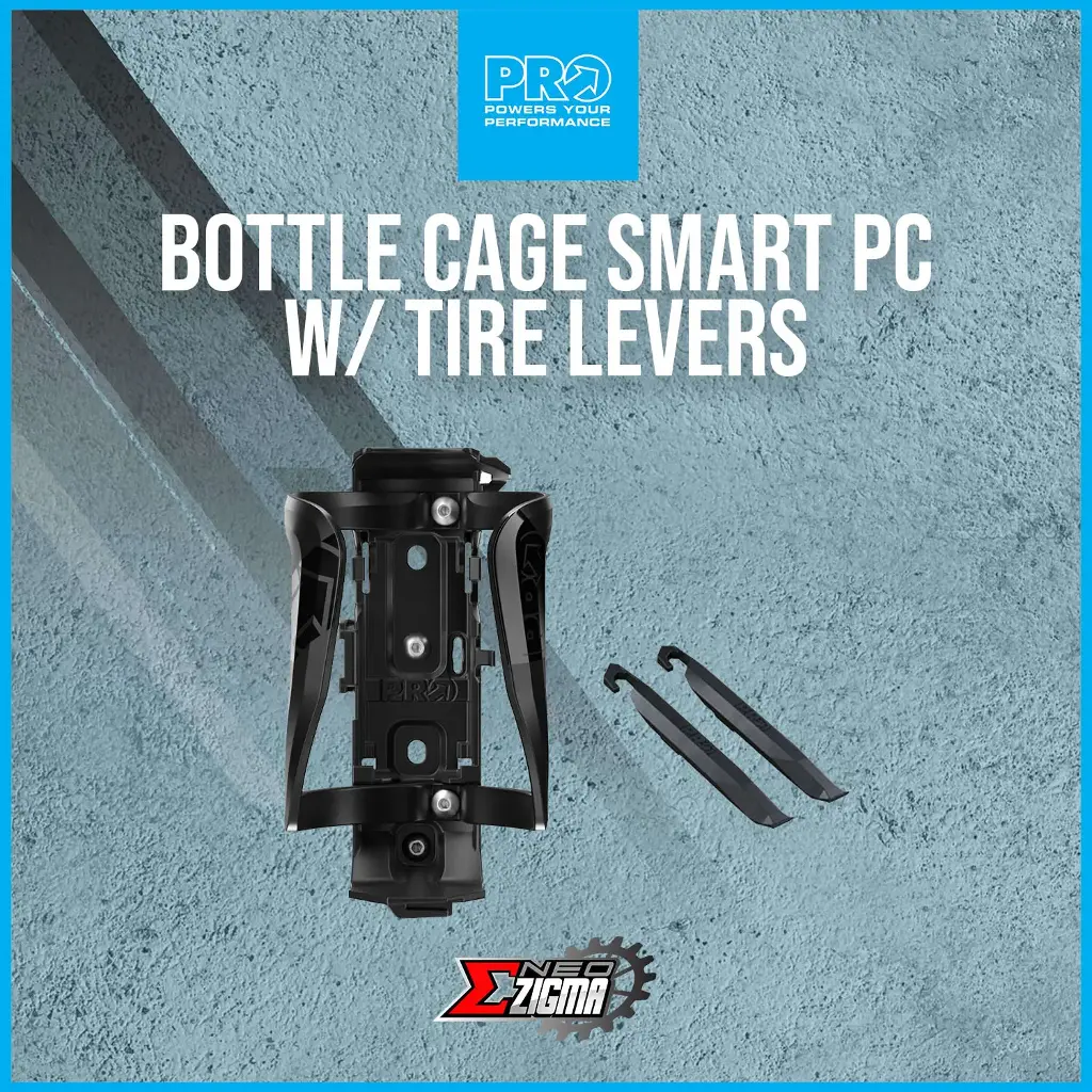 Bottle Cage PRO Smart PC w/ Tire Levers PRBC0049