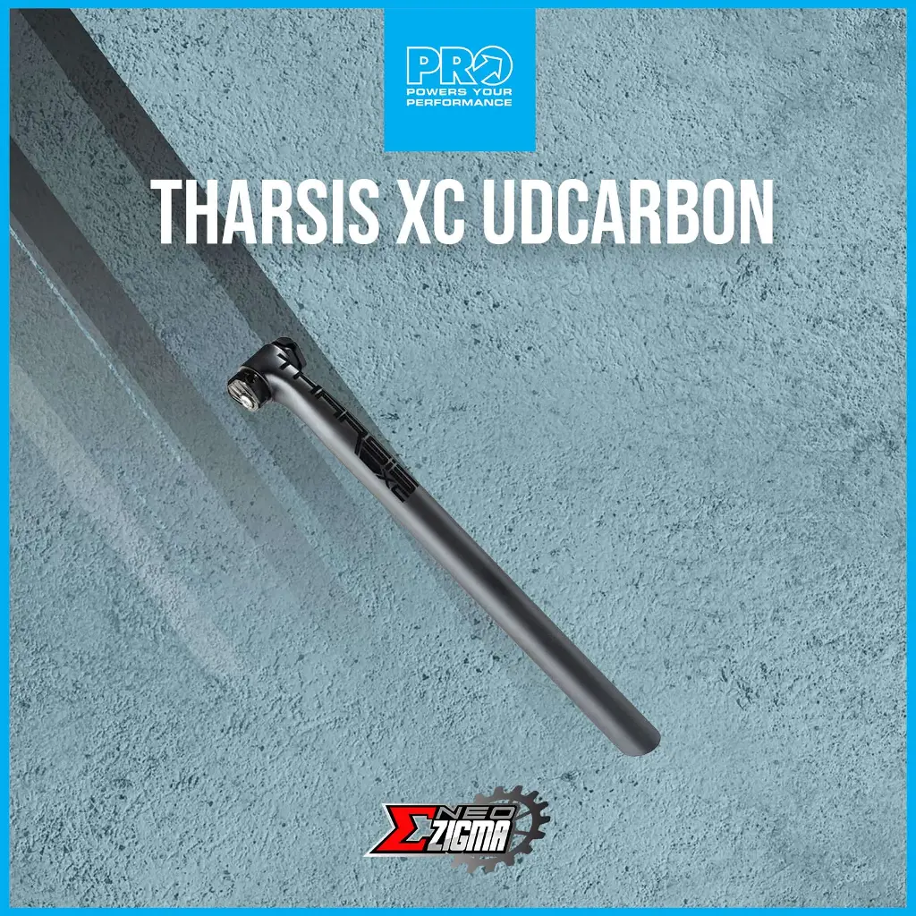 Seat Post PRO Tharsis XC UDCarbon 30.9x400mm PRSP0108