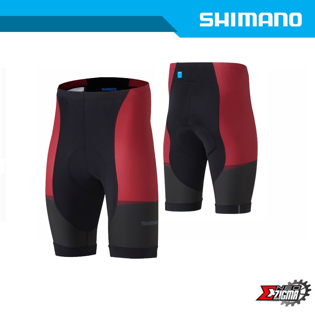 Cycling Shorts Men SHIMANO SH Team S ECWPAPSTS22MR0103 Red