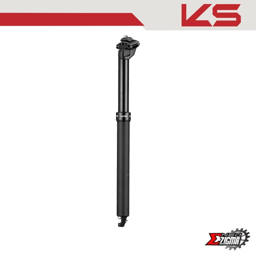 [SPLRKS116] Dropper Post 31.6 KS E-TENi 440/125mm Internal Routing w/ Southpaw Remote