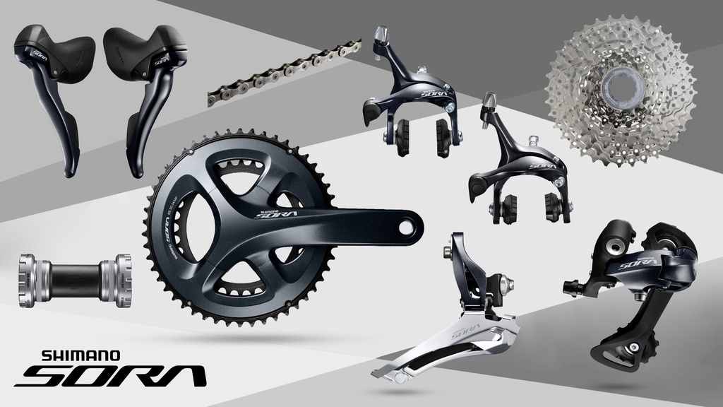 Group Set Road SHIMANO Sora R3000 2x9-Spd | Neo Zigma Dealer