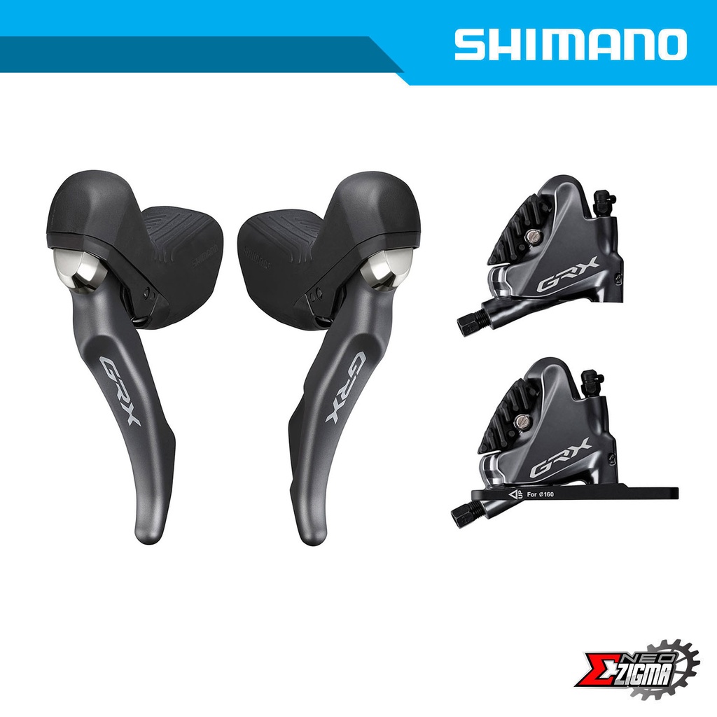 Disc Brake Assembly Gravel SHIMANO GRX BR/ST-RX810 11-Spd J-Kit w/ Fin,  Hose & OT F/R | Neo Zigma Dealer Website