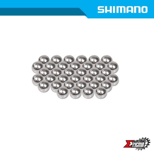 [SPSH196] Service Parts SHIMANO Steel Ball For ULTEGRA Hub 5/32 (34 PCS) Y4BR98130