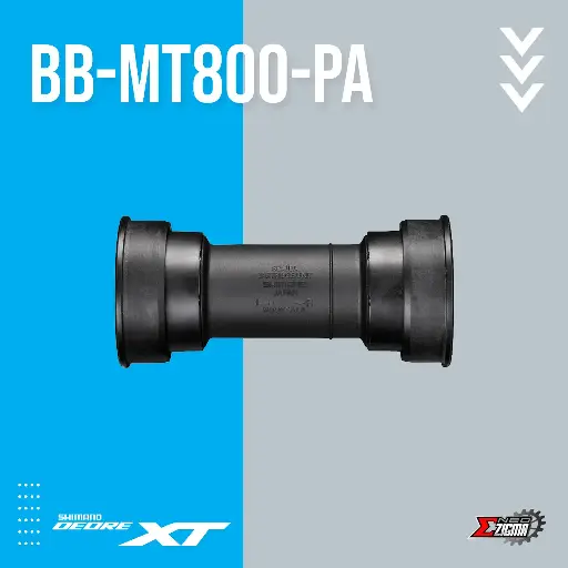 [BBSH130I] ﻿​B.B. Parts MTB SHIMANO XT BB-MT800-PA Press Fit Type For MTB Ind. Pack IBBMT800PA﻿
