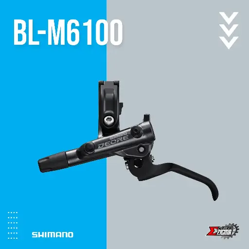 [BLSH019FE] Brake Lever MTB SHIMANO Deore BL-M6100 Hydraulic Front Ind. Pack EBLM6100L
