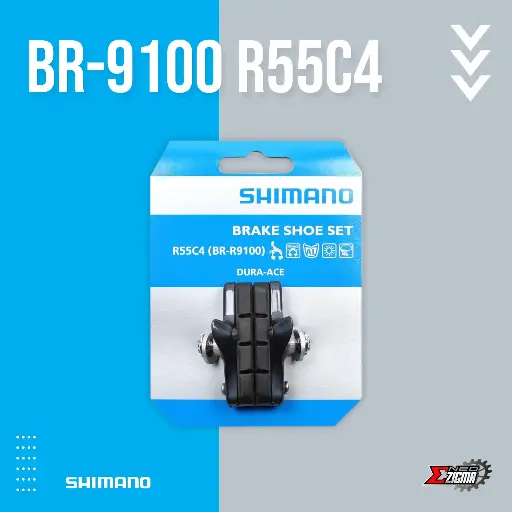 [BSSH101I] Brake Shoe Road SHIMANO Dura-Ace BR-9100 R55C4 Ind. Pack Y8L298050