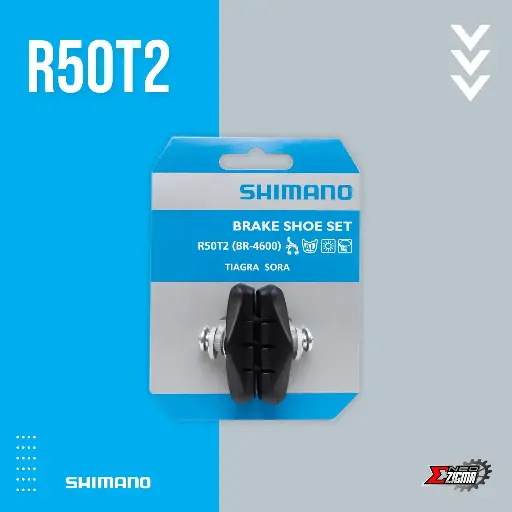 [BSSH103I] Brake Shoe Road SHIMANO Others R50T2 Y8JY98070 For Claris to Tiagra Ind. Pack