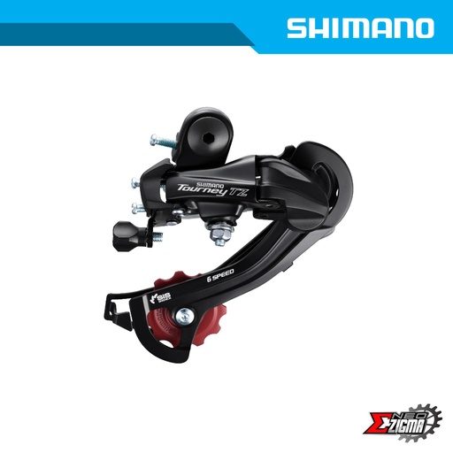 [RDSH170E] Rear Derailleur MTB SHIMANO Tourney RD-TZ500GS 7-Spd Med Cage Direct Attachment Ind. Pack ERDTZ500GSD