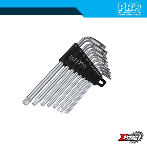 [TOPR143] Tools Torx Key Set PRO T10/T15/T20/T25/T30/T40/T45/T50 PRTL0038