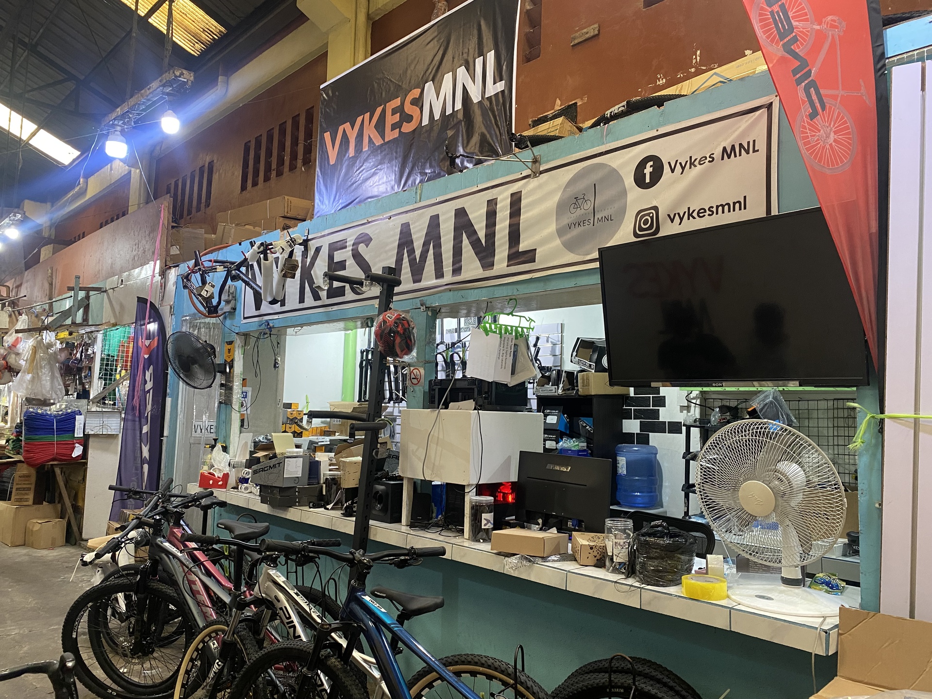 VYKES MNL. BICYCLE SHOP / VYKES MNL