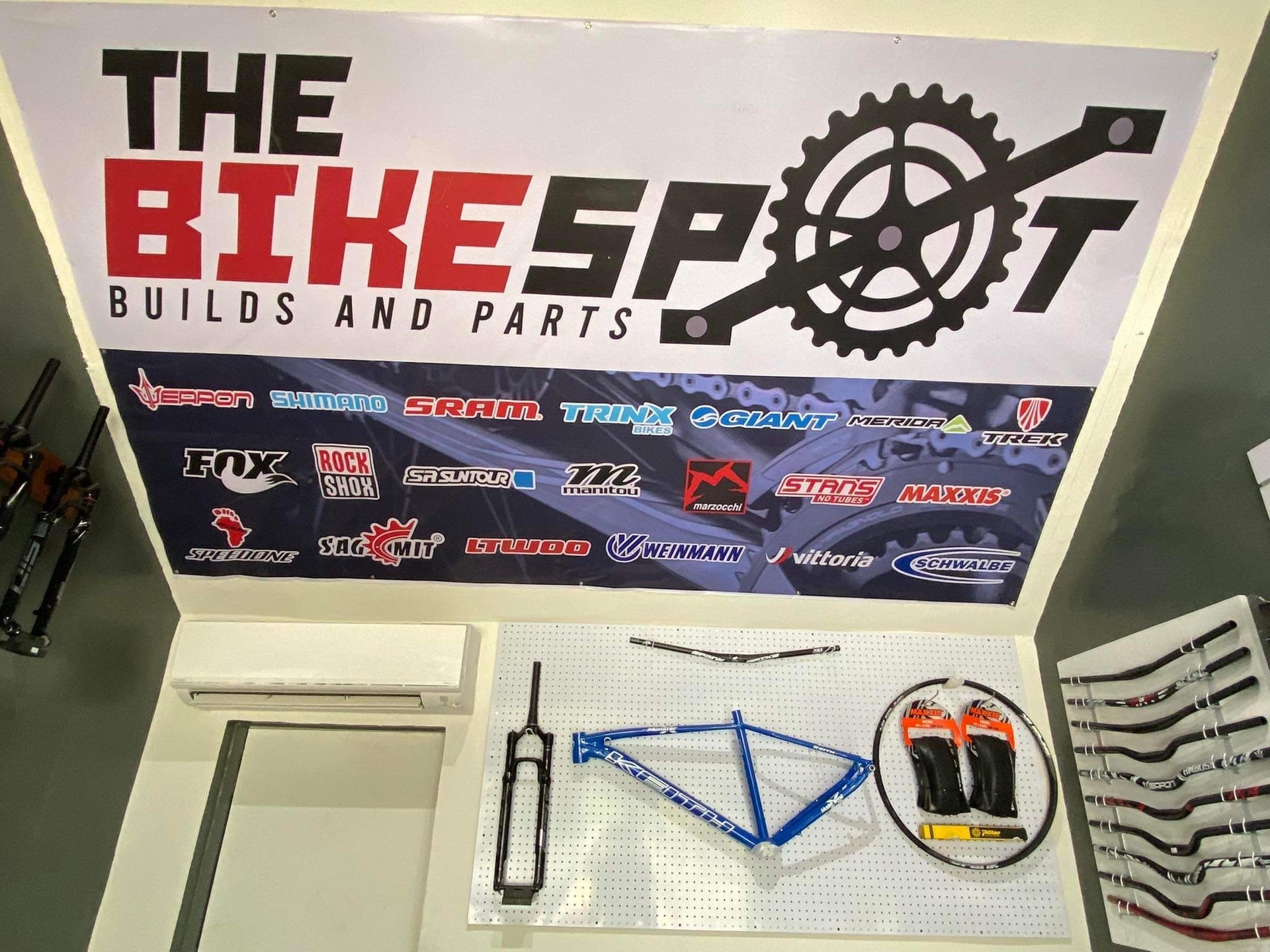 THE BIKESPOT BUILDS AND PARTS BIKESHOP